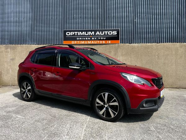Peugeot 2008 Hatchback, Petrol, 2016, Red
