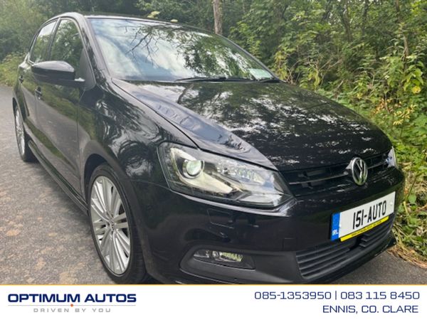 Volkswagen Polo Hatchback, Petrol, 2015, Black