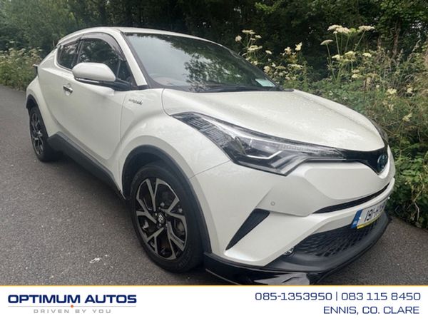 Toyota C-HR Hatchback, Petrol Hybrid, 2019, White