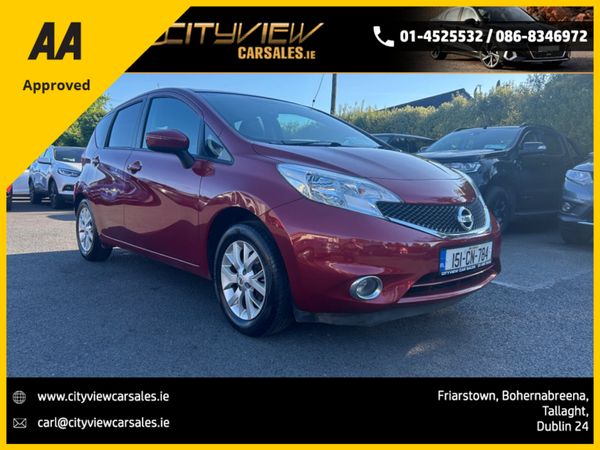 Nissan Note MPV, Petrol, 2015, Red