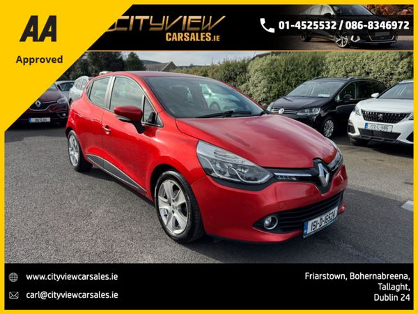 Renault Clio Hatchback, Petrol, 2015, Red