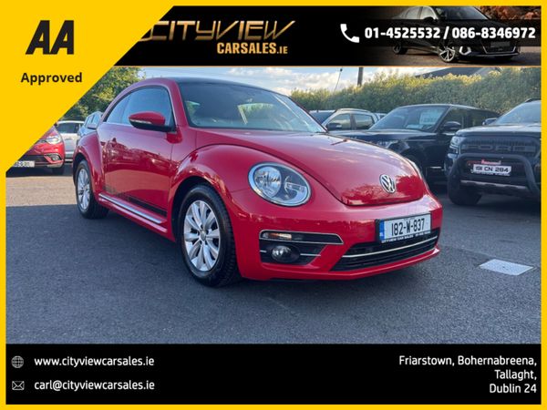 Volkswagen Beetle Hatchback, Petrol, 2018, Red