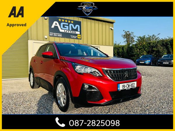 Peugeot 3008 MPV, Petrol, 2019, Red