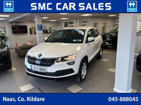 Skoda Karoq SUV, Petrol, 2019, White