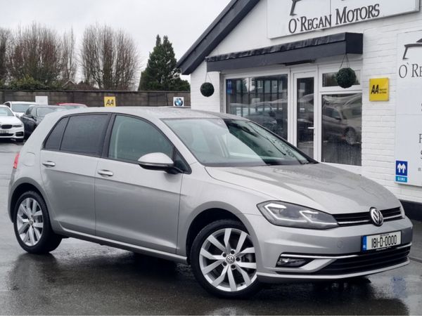 Volkswagen Golf Hatchback, Petrol, 2018, Silver