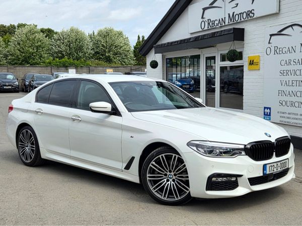 BMW 5-Series Saloon, Diesel, 2017, White