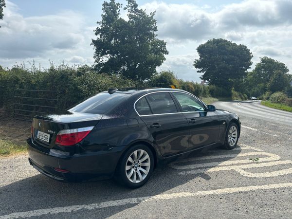 BMW 5-Series Saloon, Diesel, 2008, Black
