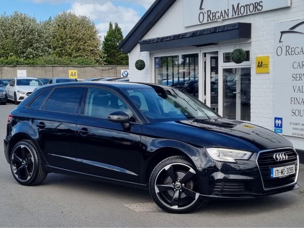 Audi A3 Hatchback, Petrol, 2017, Black