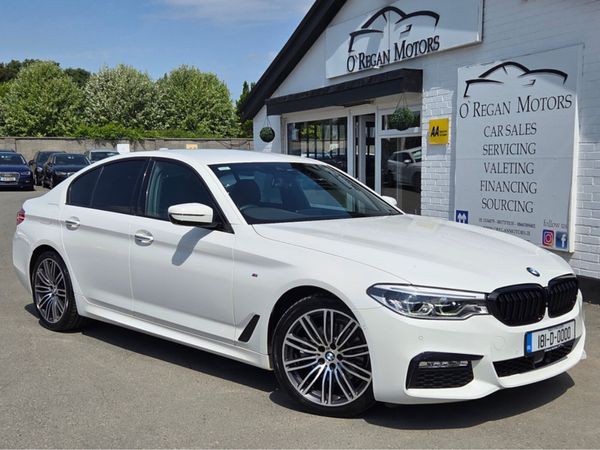BMW 5-Series Saloon, Diesel, 2018, White