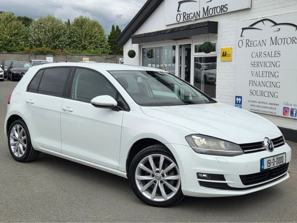 Volkswagen Golf Hatchback, Petrol, 2015, White