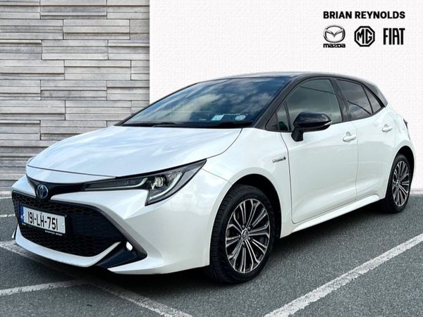 Toyota Corolla Hatchback, Petrol Hybrid, 2019, White
