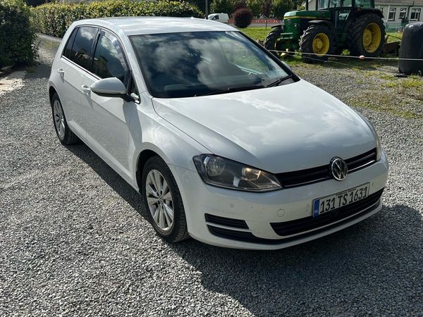 Volkswagen Golf Hatchback, Diesel, 2013, White