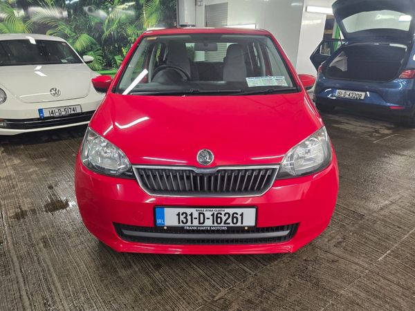 Skoda Citigo Hatchback, Petrol, 2013, Red