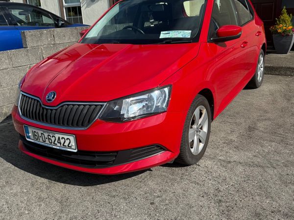 Skoda Fabia Hatchback, Petrol, 2016, Red