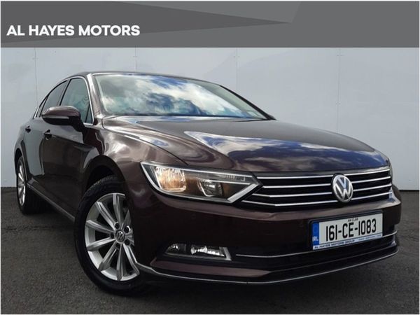 Volkswagen Passat Saloon, Diesel, 2016, Burgundy