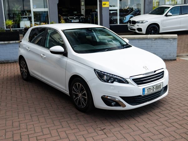 Peugeot 308 Hatchback, Diesel, 2017, White