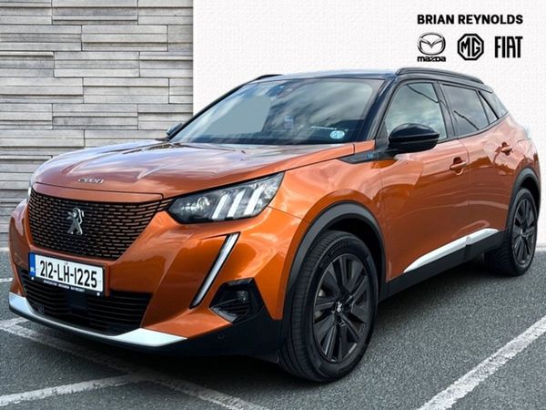 Peugeot 2008 Hatchback, Electric, 2021, Orange