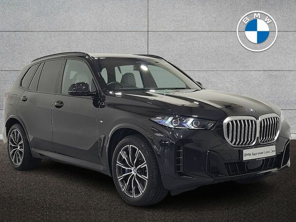 BMW X5 SUV, Petrol Plug-in Hybrid, 2024, Black