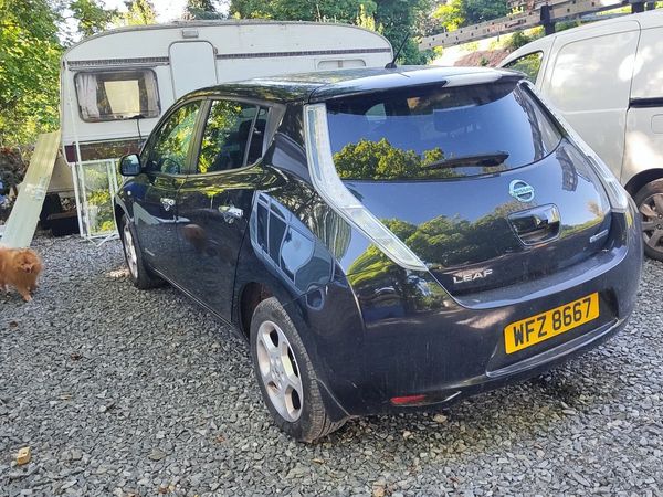 Nissan Leaf Hatchback, Electric, 2015, Black