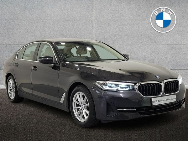 BMW 5-Series Saloon, Diesel Hybrid, 2023, Grey