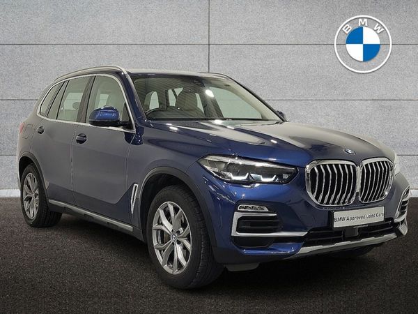 BMW X5 SUV, Petrol Plug-in Hybrid, 2021, Blue