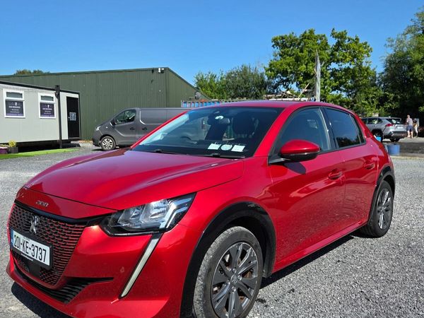 Peugeot 208 Hatchback, Electric, 2020, Red