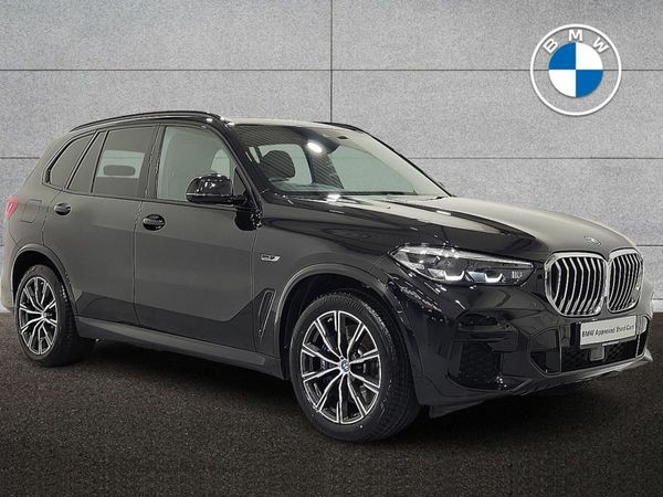 BMW X5 SUV, Petrol Plug-in Hybrid, 2022, Black