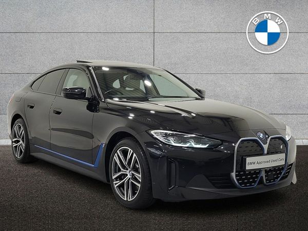 BMW i4 Hatchback, Electric, 2022, Black