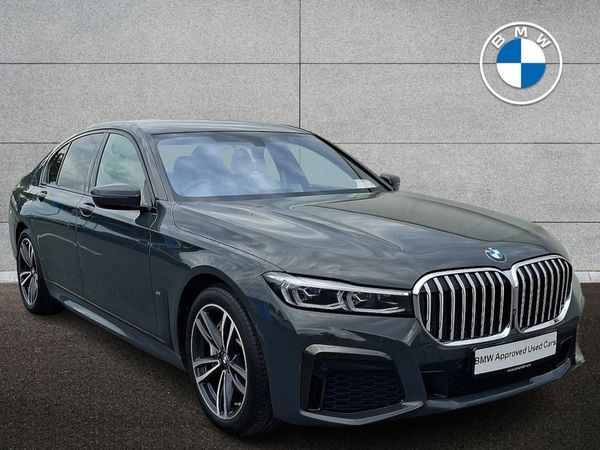 BMW 7-Series Saloon, Petrol Plug-in Hybrid, 2021, Grey