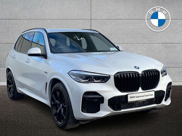 BMW X5 SUV, Petrol Plug-in Hybrid, 2022, White