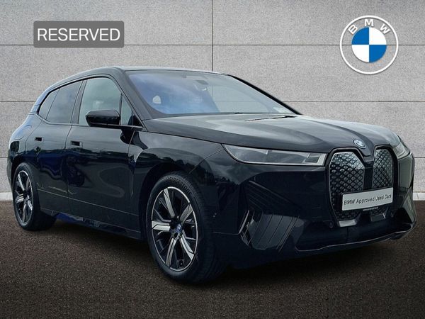 BMW iX SUV, Electric, 2024, Black