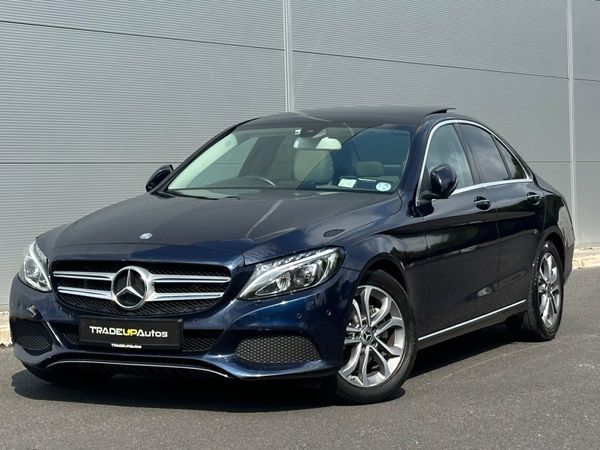 Mercedes-Benz C-Class Saloon, Diesel, 2016, Blue