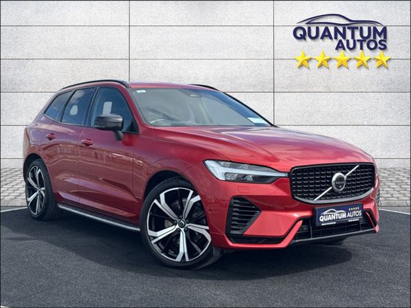 Volvo XC60 SUV, Petrol Plug-in Hybrid, 2022, Red