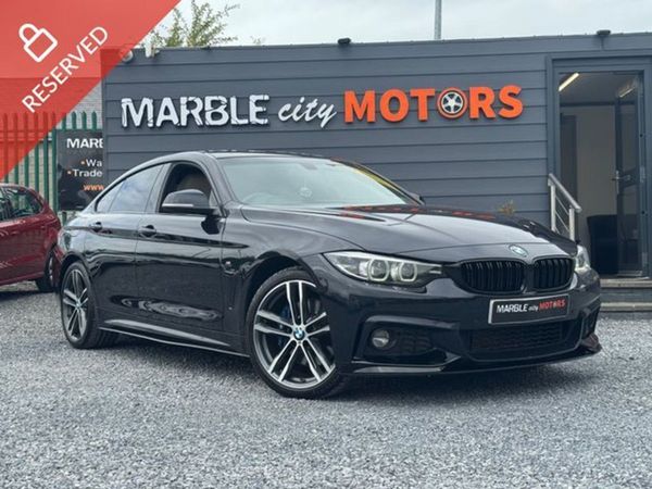 BMW 4-Series Coupe, Diesel, 2018, Black