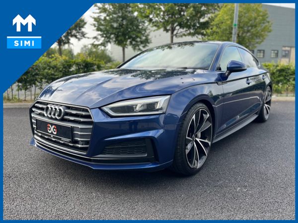 Audi A5 Saloon, Diesel, 2017, Blue