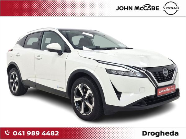 Nissan Qashqai MPV, Petrol Hybrid, 2023, White