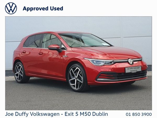 Volkswagen Golf Estate, Petrol, 2022, Red
