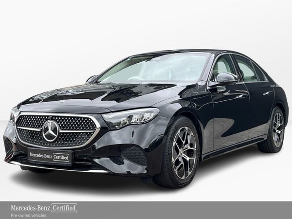 Mercedes-Benz E-Class Saloon, Diesel Hybrid, 2025, Black