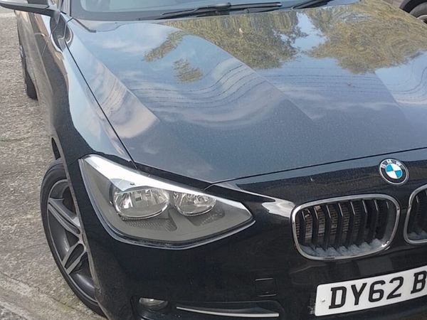 BMW 1-Series Hatchback, Diesel, 2012, Black