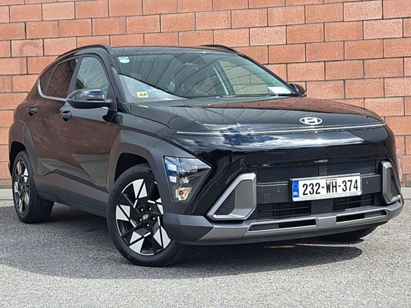Hyundai KONA SUV, Petrol Hybrid, 2023, Black
