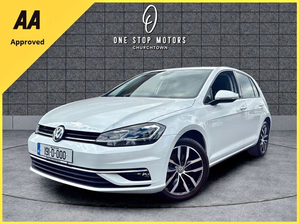 Volkswagen Golf Hatchback, Petrol, 2019, White