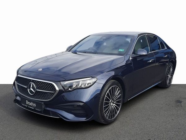 Mercedes-Benz E-Class Saloon, Diesel Plug-in Hybrid, 2025, Blue