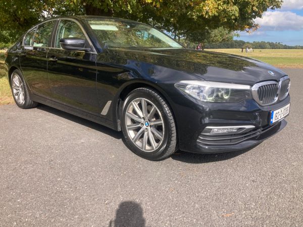 BMW 5-Series Saloon, Diesel, 2018, Black