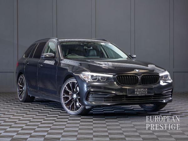 BMW 5-Series Estate, Diesel, 2018, Black