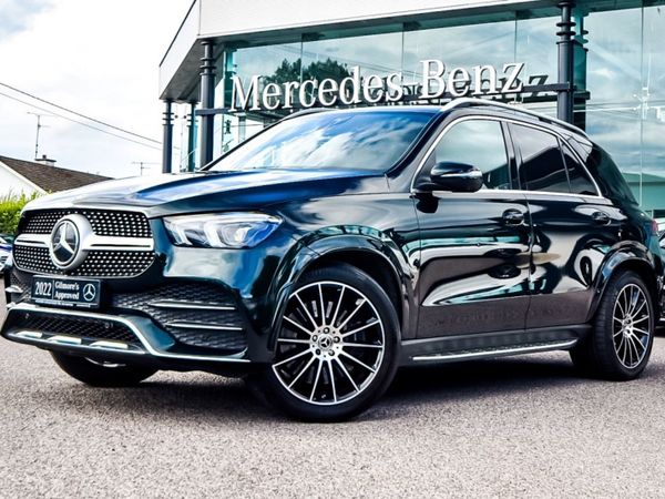 Mercedes-Benz GLE SUV, Diesel Plug-in Hybrid, 2022, Green