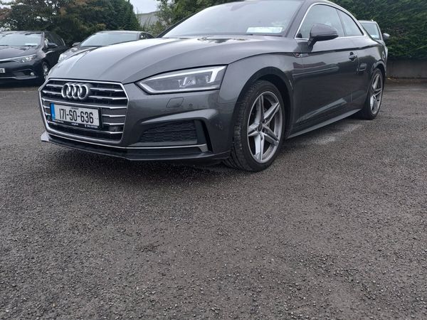 Audi A5 Coupe, Diesel, 2017, Grey