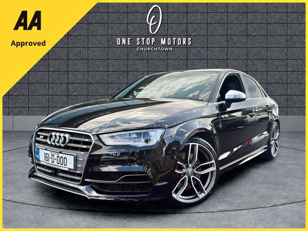 Audi S3 Saloon, Petrol, 2016, Black