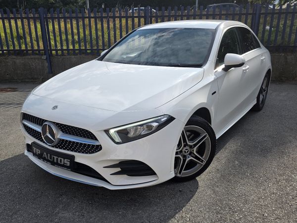 Mercedes-Benz A-Class Saloon, Petrol Hybrid, 2021, White