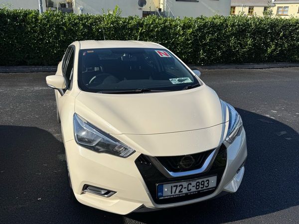 Nissan Micra Hatchback, Petrol, 2017, White