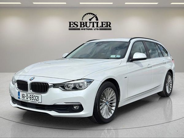 BMW 3-Series Estate, Diesel, 2016, White
